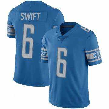 Nike Men & Women & Youth Detroit Lions #6 D'Andre Swift Blue Vapor Untouchable Limited Stitched Jersey,We sell and wholesale Nike Men & Women & Youth Detroit Lions #6 D'Andre Swift Blue Vapor Untouchable Limited Stitched Jersey on line form chian!